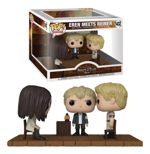 Funko Pop Moment Attack on Titan Eren Meets Reiner 1432