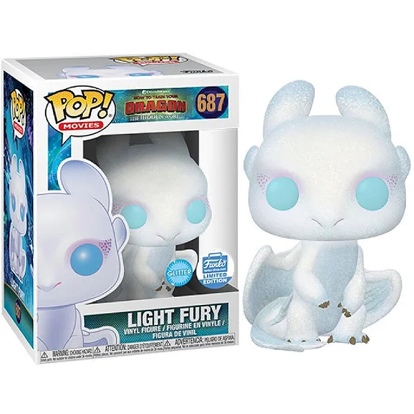 Funko Pop How To Train Your Dragon Light Fury 687