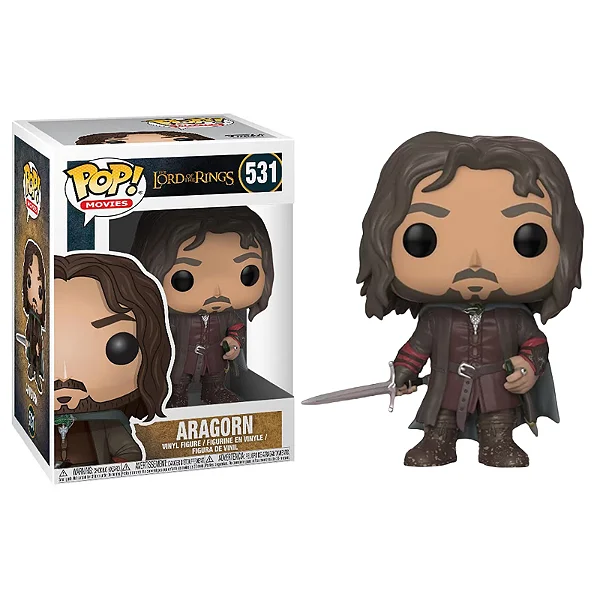 Funko Pop The Lord Of The Rings Aragorn 531