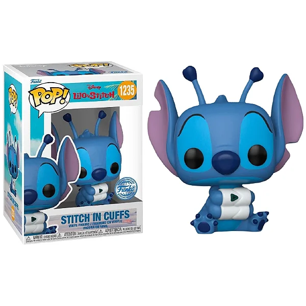 Funko Pop Disney Stitch In Cuffs 1235