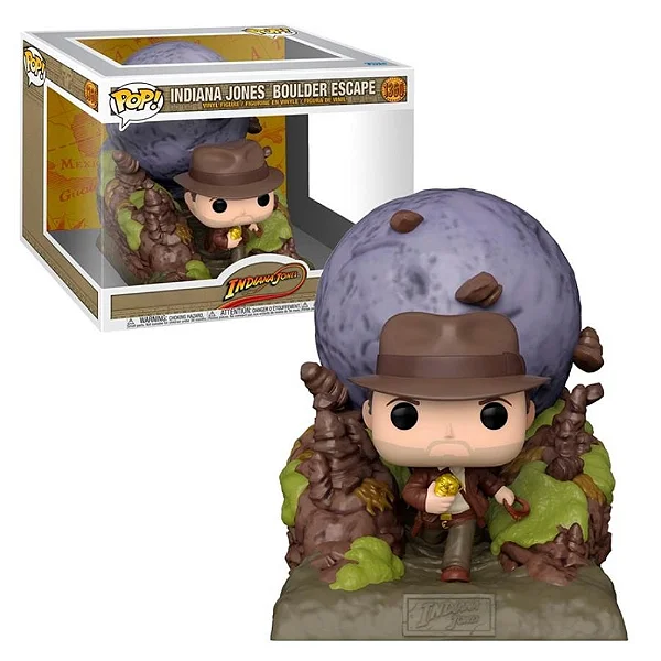 Funko Pop Indiana Jones Boulder Escape 1360