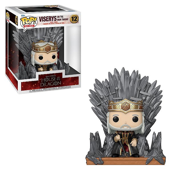 Funko Pop House Of The Dragons Viserys On The Iron Throne 12