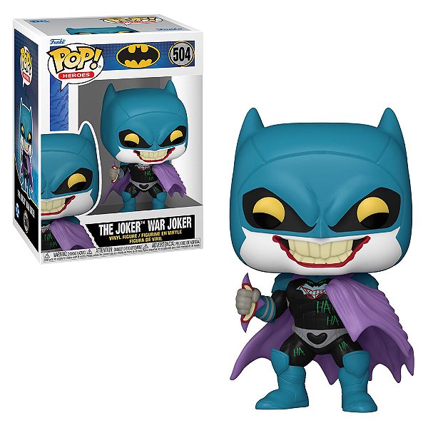 Funko Pop Heroes Batman Warzone The Joker, War Joker 504
