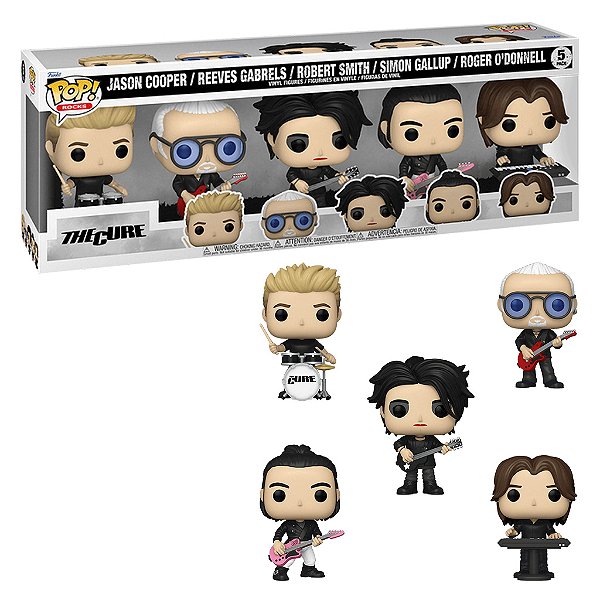 Funko Pop Rocks The Cure 5 PACK
