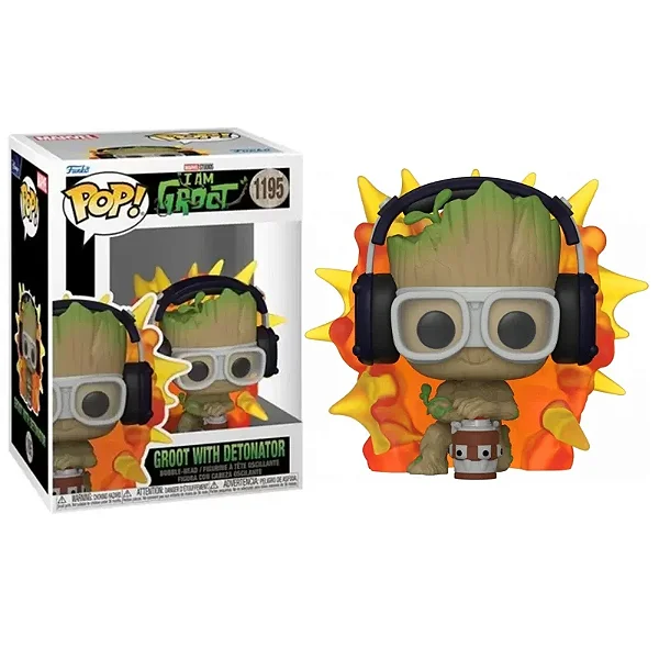 Funko Pop MarvelI am Groot - Groot With Detonator 1195