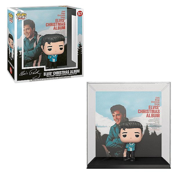 Funko Pop Rocks Covers Albums Elvis´Christmas Album 57