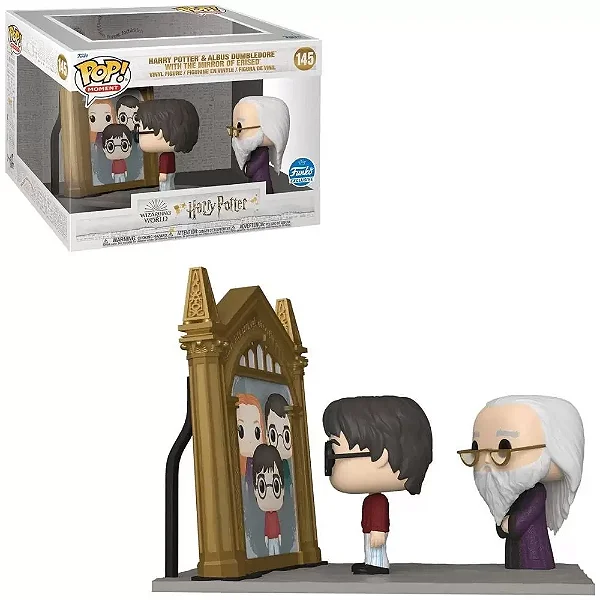 Funko Pop Moment Harry Potter Albus Dumbledore With The Mirror Of Erised 145