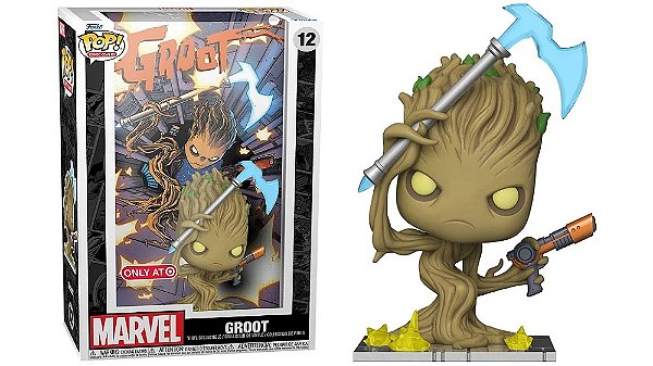 Funko Pop Marvel Covers Guardians Of Galaxy Groot 12