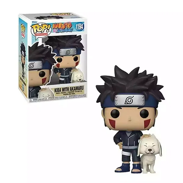 Funko Pop Naruto Shippuden Kiba With Akamaru 1194