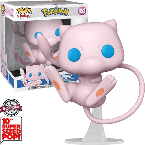 Funko Pop Pokemon Mew 852 (Sized 10)