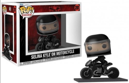 Funko Pop The Batman Selina Kyle On Motorcycle 281