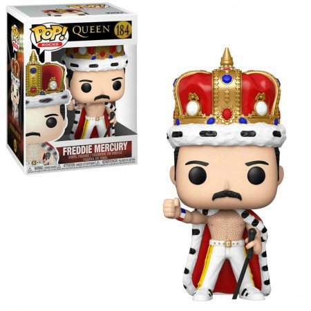 Funko Pop Rocks Queen Freddie Mercury King 184