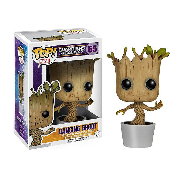 Funko Pop Marvel Guardians Of The Galaxy Dancing Groot  65