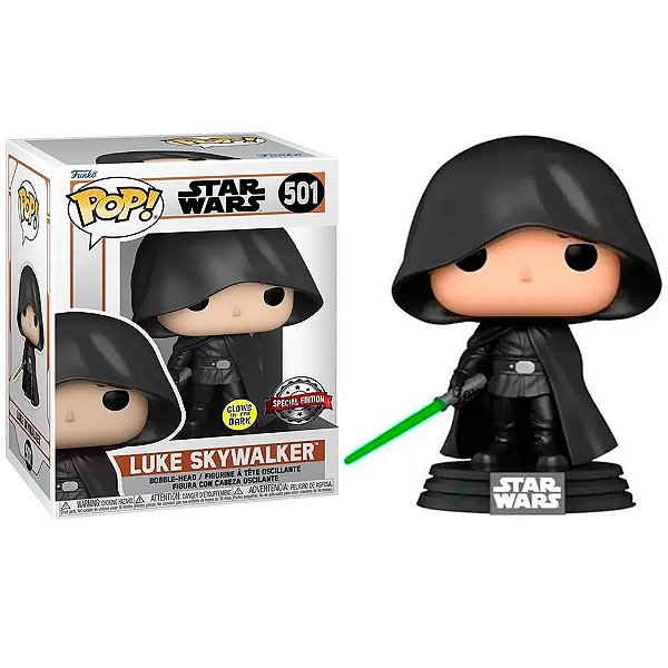 Funko Pop Star Wars Mandalorian Luke Skywalker 501