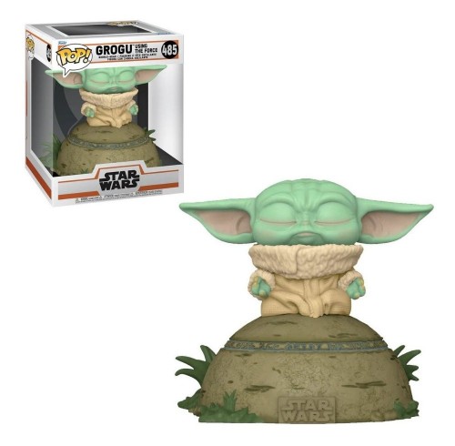 Funko Pop Star Wars Grogu Using The Force 485 (COM SOM)