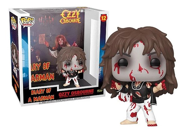 Funko Pop Rocks Covers Albums Ozzy Osbourne Diary Of a Madman 12