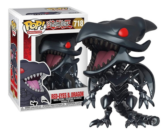 Funko Pop Yu Gi Oh Red Eyes Dragon 718