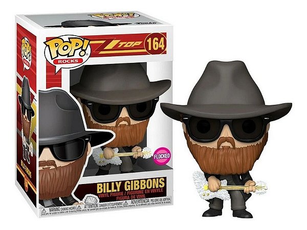 Funko Pop Rocks ZZ Top Billy Gibbons164