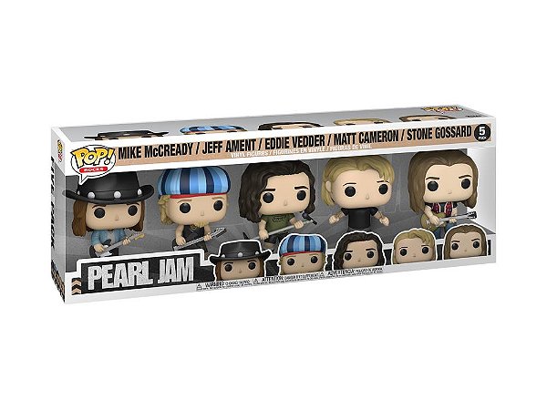 Funko Pop Rocks Pearl Jam 5 Pack