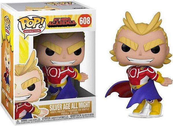 Funko Pop My Hero Academia Silver All Might 608