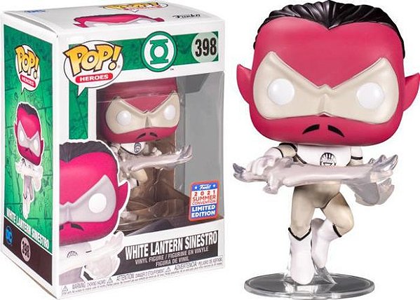 Funko Pop White Lantern Sinestro LIMITED EDITION 398