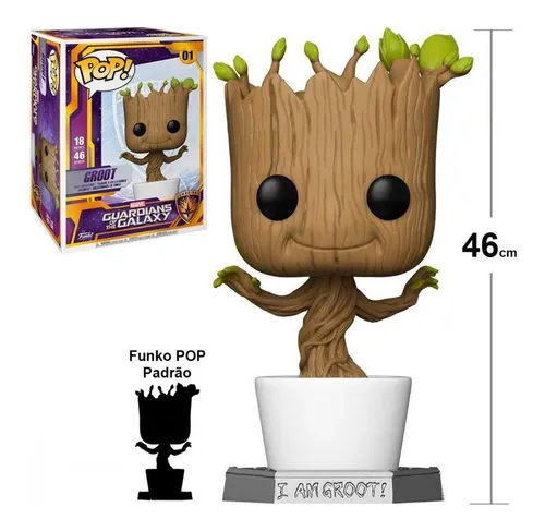 Funko Pop Marvel Groot 18 Polegadas
