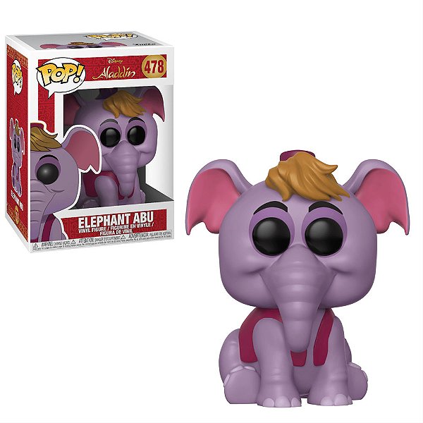 Funko Pop Disney Aladdin Elephant Abu 478