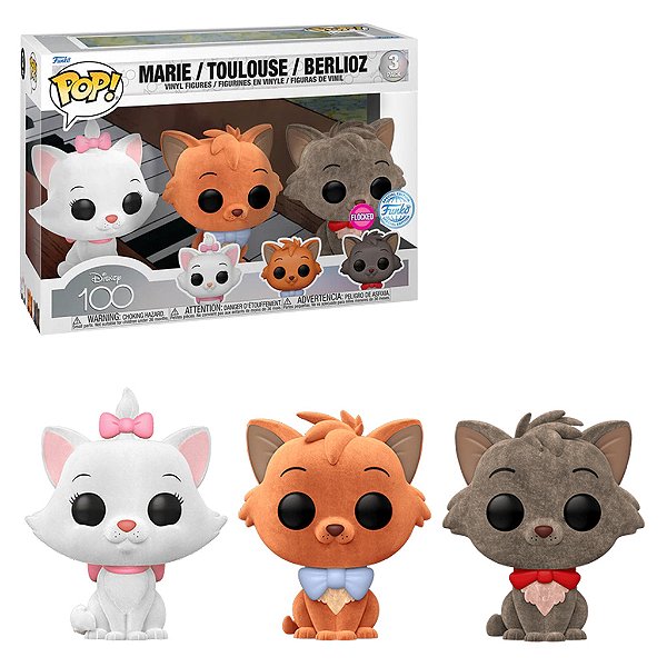 Funko Pop Disney Aristocats Marie/Toulouse/Berlioz