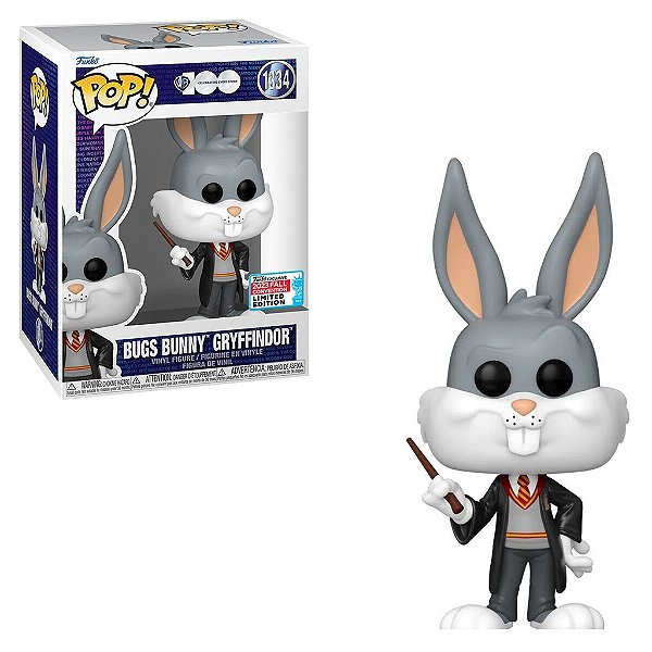 Funko Pop Looney Tunes Wanner Bros Bug Bunny Gryffindor 1334