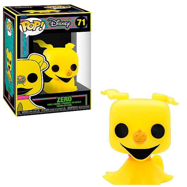 Funko Pop Disney Nightmare Before Christmas Blacklight Zero 71