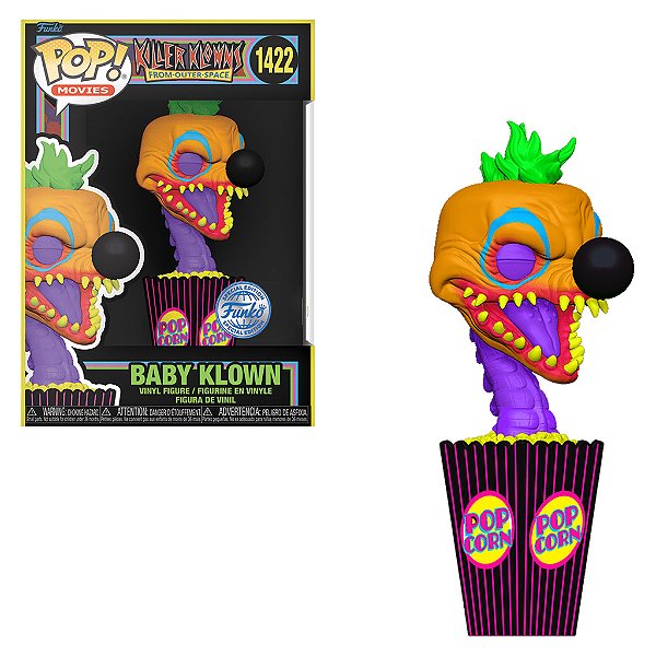 Funko Pop Killer Klowns From Out Of Space Baby Klown Blacklight 1422