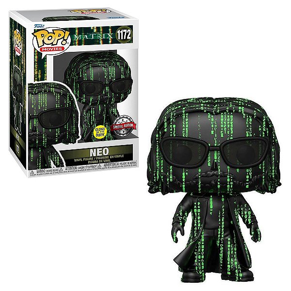 Funko Pop The Matrix Resurrections Neo Glows 1172