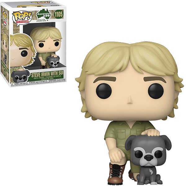 Funko Pop Australia Zoo Steve Irwin With Sui 1105
