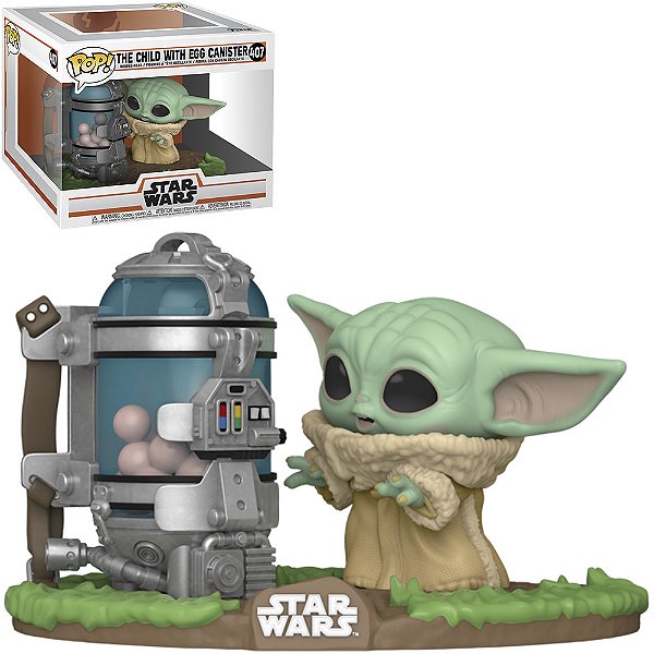 Funko Pop Star Wars The Mandalorian The Child With Egg Canister 407