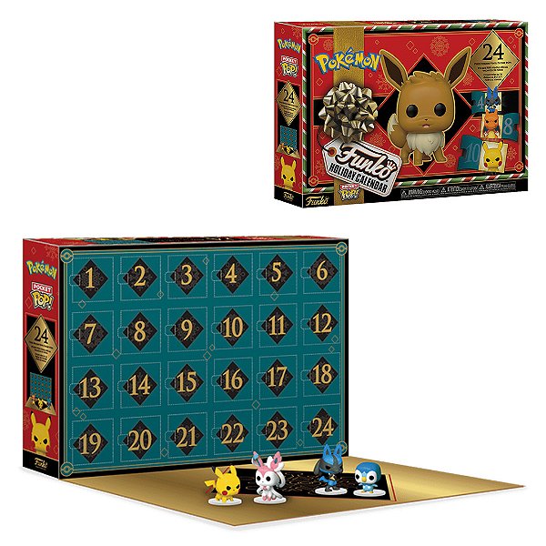 Calendário Funko Pop Pocket Advent Calendar 2023 Pokemon