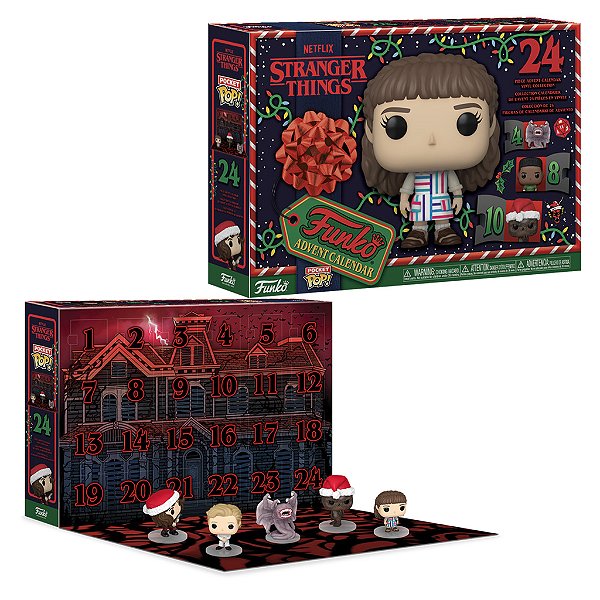 Calendário Funko Pop Pocket Advent Calendar 2023 Stranger Things