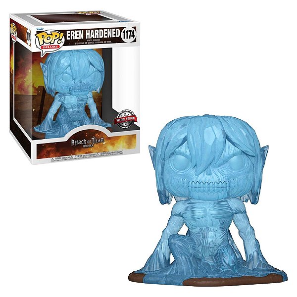 Funko Pop Attack On Titan Eren Hardened  1174 (Super Sized 6)