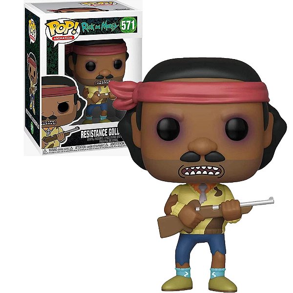 Funko Pop Rick And Morty Resistance Goldenfold 571