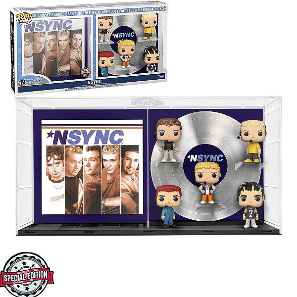 Funko Pop Rocks  Covers Albums Deluxe NSYNC (5 Pack)