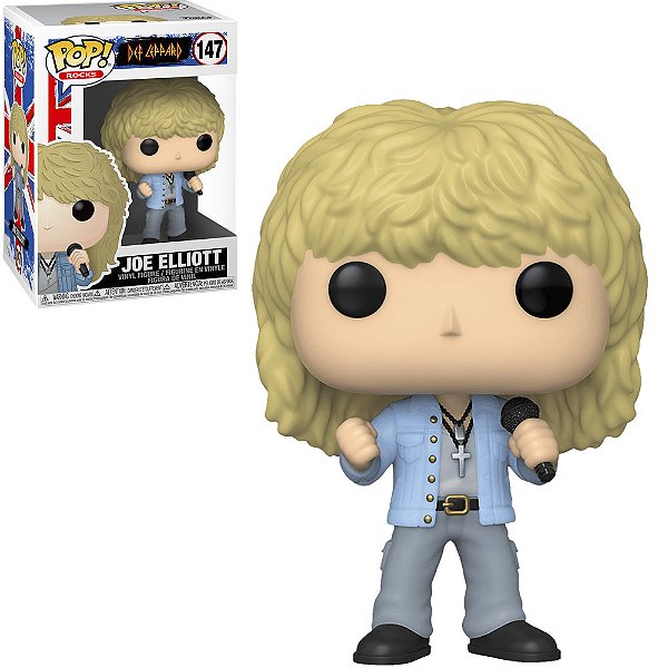 Funko Pop Rocks Def Leppard Joe Ellliott 147