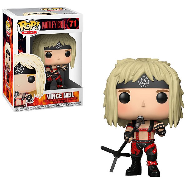 Funko Pop Rocks Motley Crue Vince Neil 71