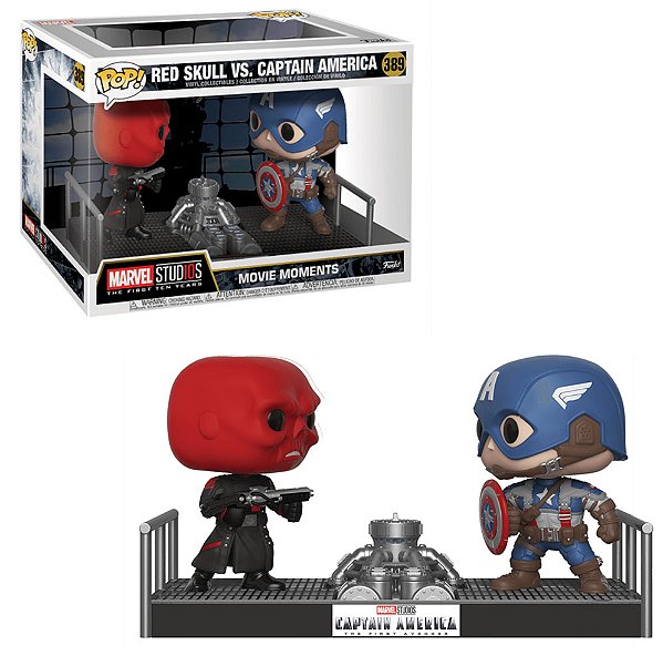 Funko Pop Marvel Red Skull Vs.Captain America 389