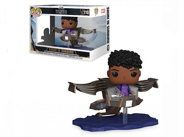 Funko Pop Marvel Wakanda Forever Black Panther Shuri In Sunbird 110