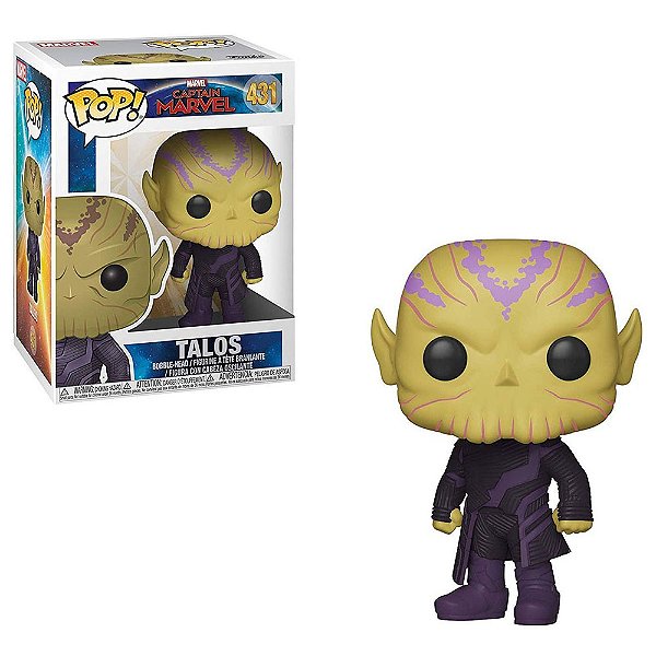 Funko Pop Marvel Captain Marvel Talos 431