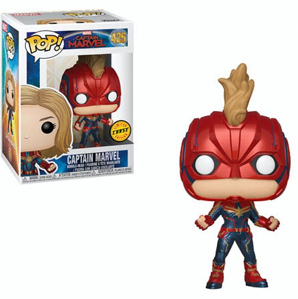 Funko Pop Chase Marvel Captain Marvel 425