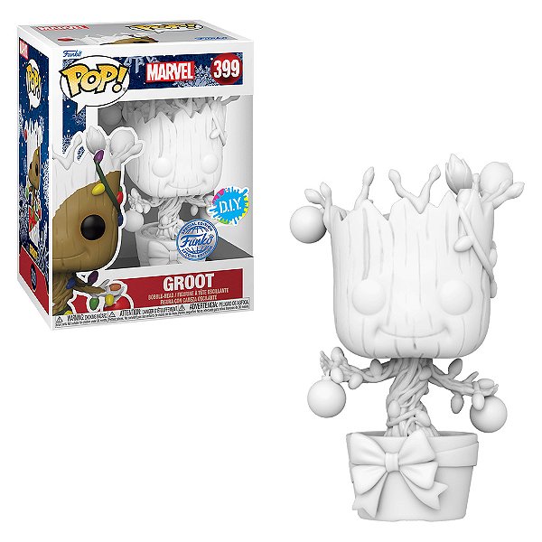 Funko Pop Marvel Guardians Of The Galaxy Holiday Groot D.I.Y 399