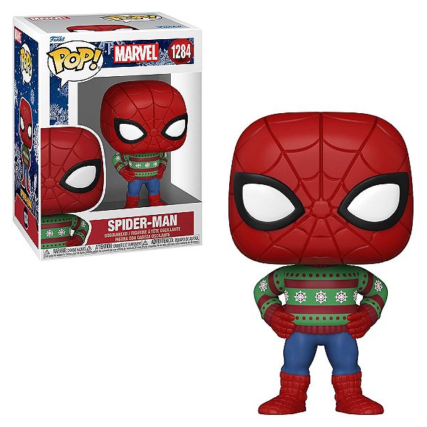 Funko Pop Marvel Spider Man Holiday Sweeter 1284
