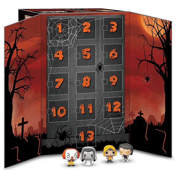 Calendário Funko Pop Pocket Calendar Horror 13 Day Spooky Countdown