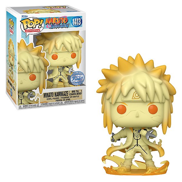Funko Pop Naruto Shippuden Minato Namikaze Nime Tail Chakra Mode 1413
