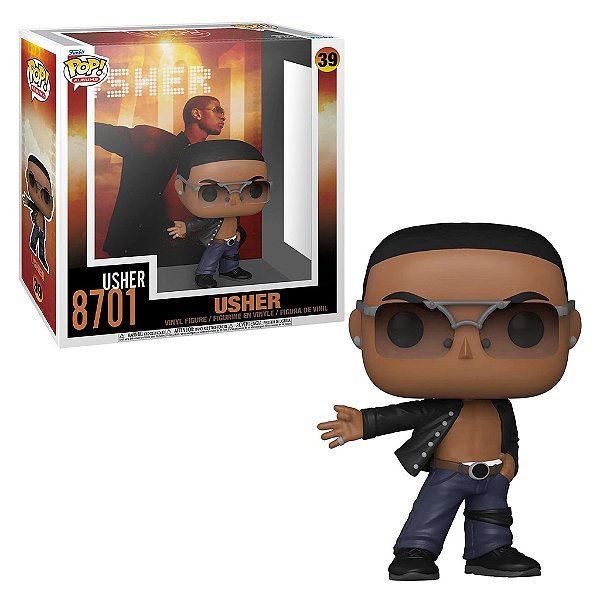Funko Pop Rocks Covers Albums Usher 8701 Usher 39